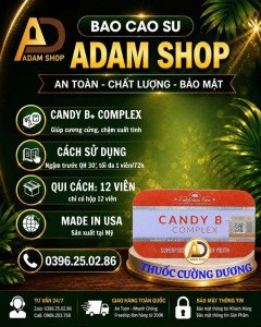 Kẹo Ngậm Candy B+ Complex