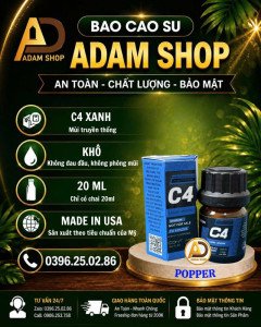Popper C4 Xanh Khô 20ml Cao Cấp