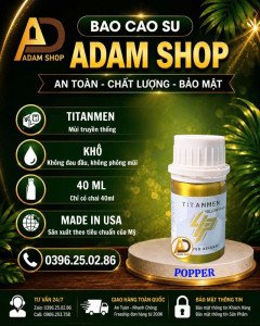 Popper Khô Titanmen 40ml Cao Cấp