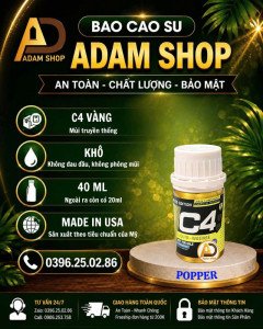 Popper Khô C4 Vàng 40ml Cao Cấp