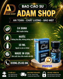 Popper C4 Xanh 10ml Cao Cấp