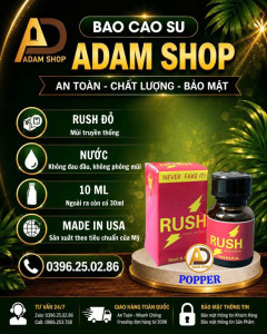 Popper Rush Đỏ 10ml Cao Cấp