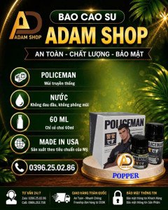Popper Policeman 60ml Cao Cấp