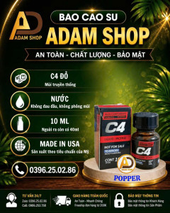 Popper C4 Đỏ 10ml Cao Cấp