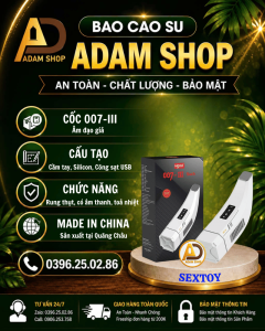 AĐG 007-III cầm tay rung thụt bú cao cấp