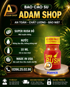 Popper Super Rush Đỏ 10ml Cao Cấp