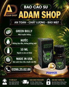 Popper Green Bully 10ml Cao Cấp
