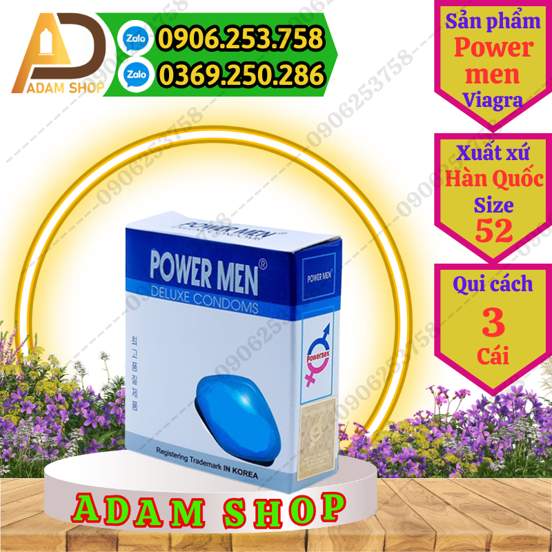 Bao Cao Su Power Men Viagra (3 Cái) thumb