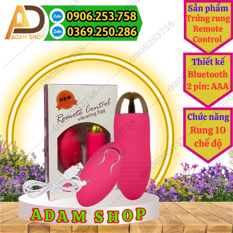 Trứng Rung Không Dây 12 Chế Độ thumb
