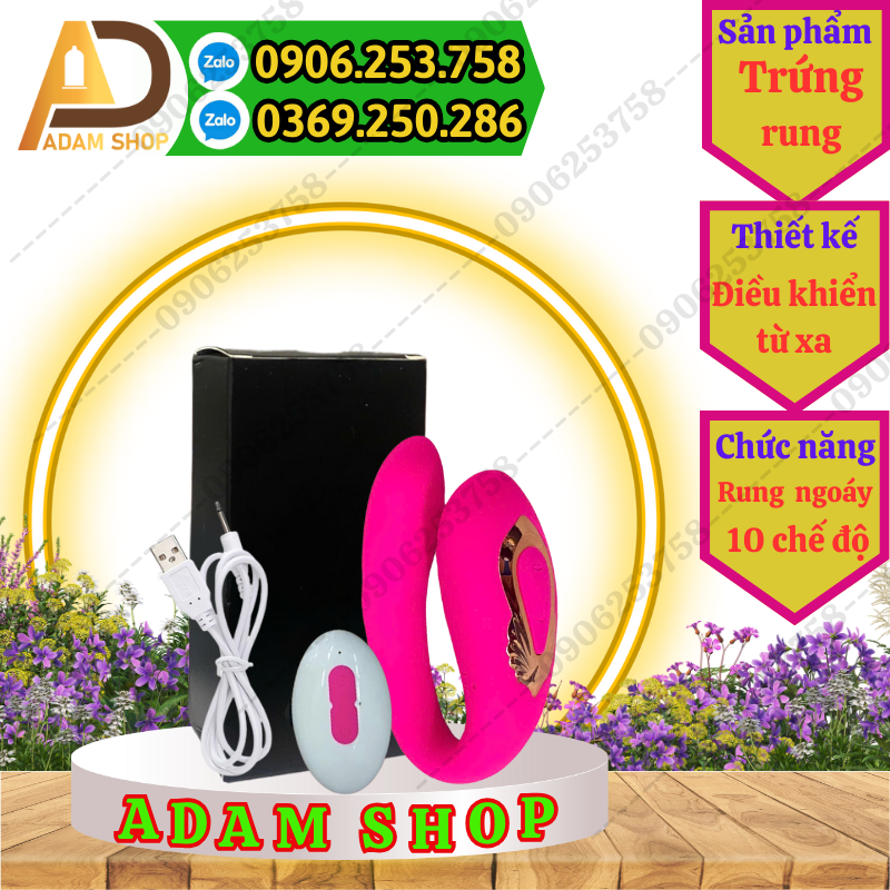 Trứng rung ngoáy cao cấp thumb