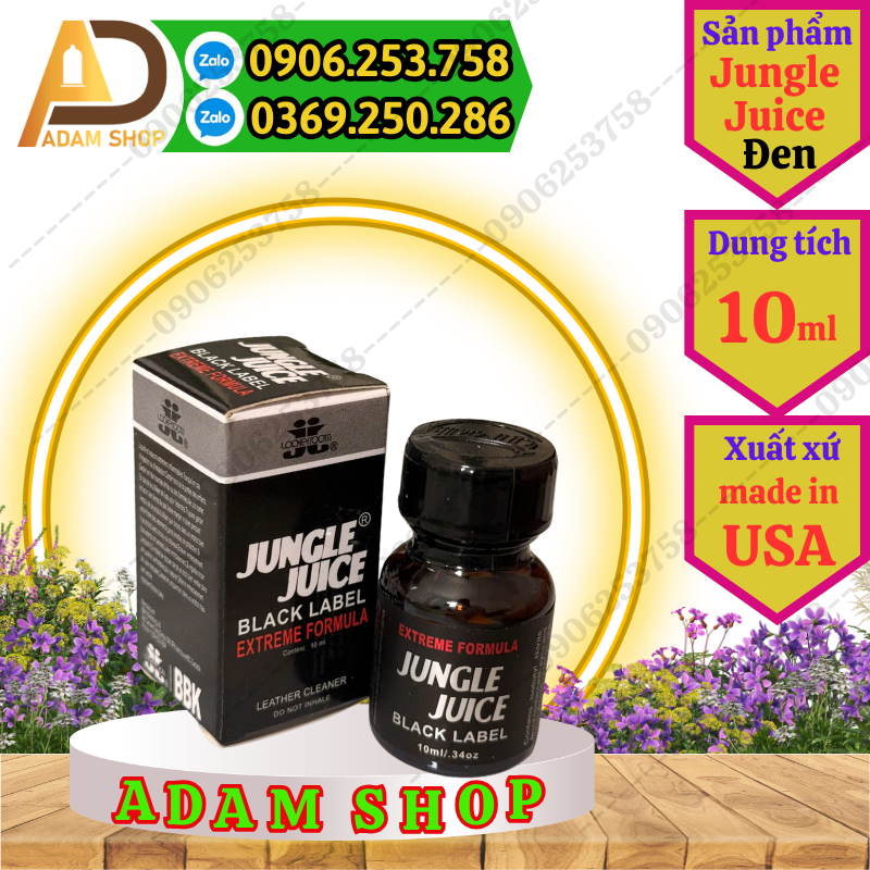 Popper Fist Đen 10ml Cao Cấp thumb