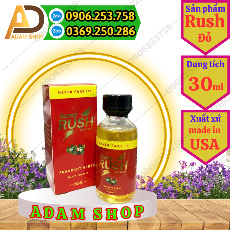Popper Rush Đỏ 30ml Cao Cấp thumb