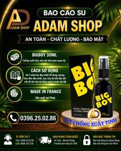 Xịt Chống Xuất Tinh Big Boy 30ml