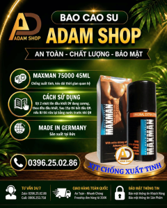 Xịt Chống Xuất Tinh Maxmen 75000 45ml