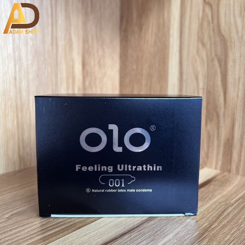 Bao Cao Su OLO 0.01 Đen (10 cái) thumb