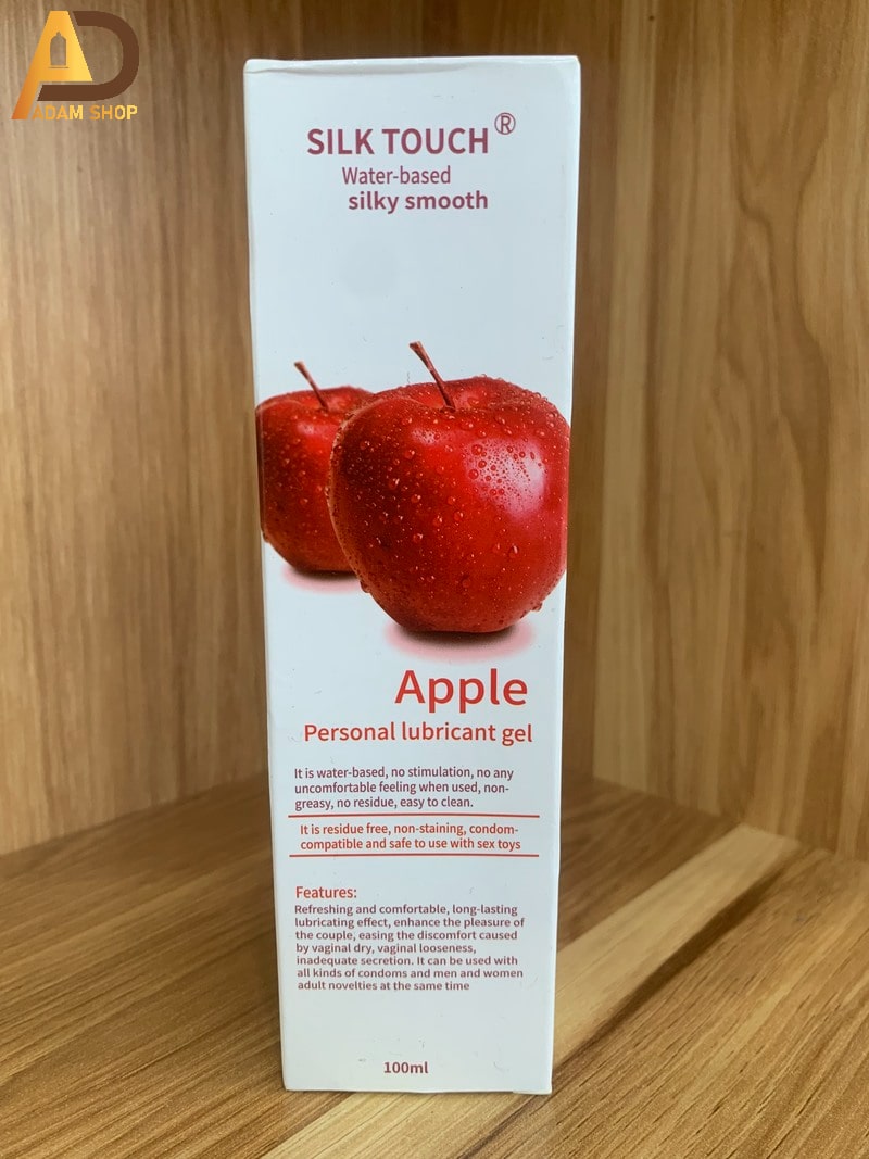 Gel Bôi Trơn Silk Touch Apple 100ml (Hương Táo) thumb