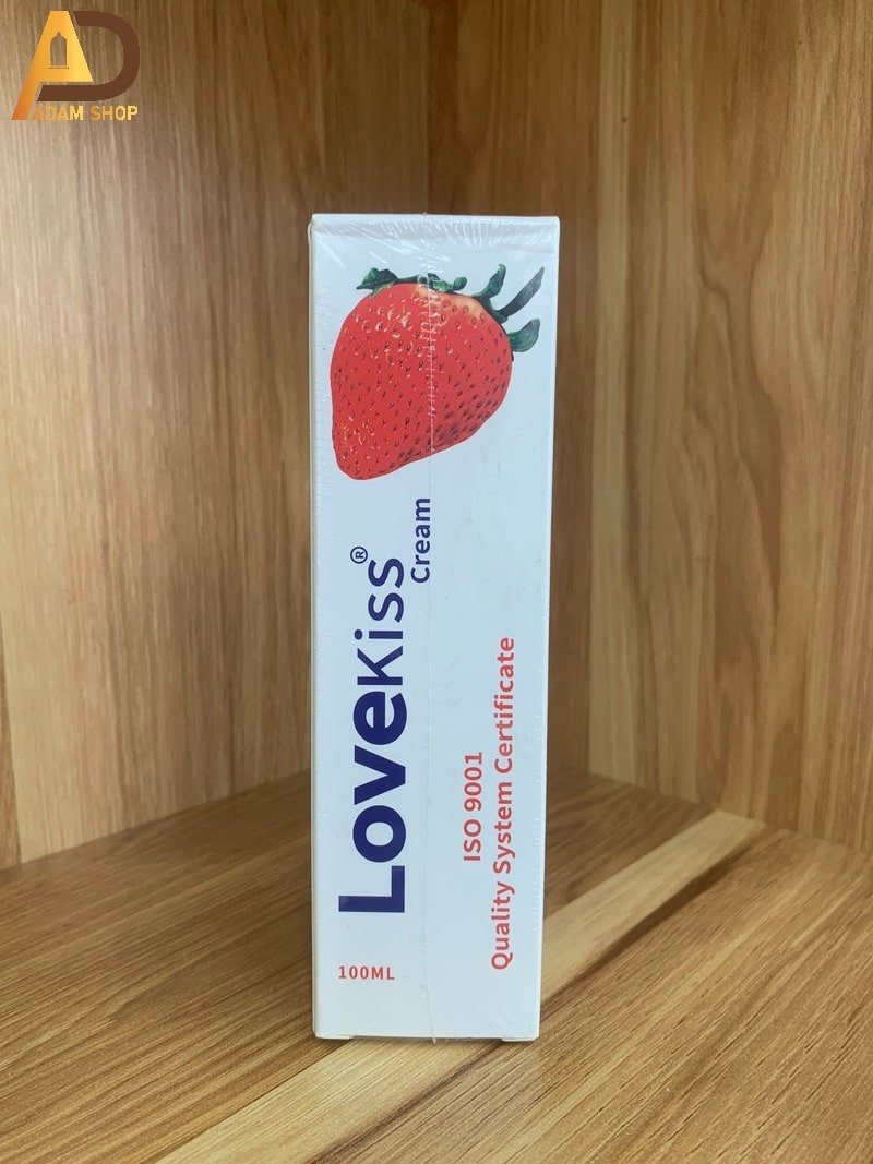 A_Gel Bôi Trơn Love Kiss Strawberry 100ml (Hương Dâu) thumb