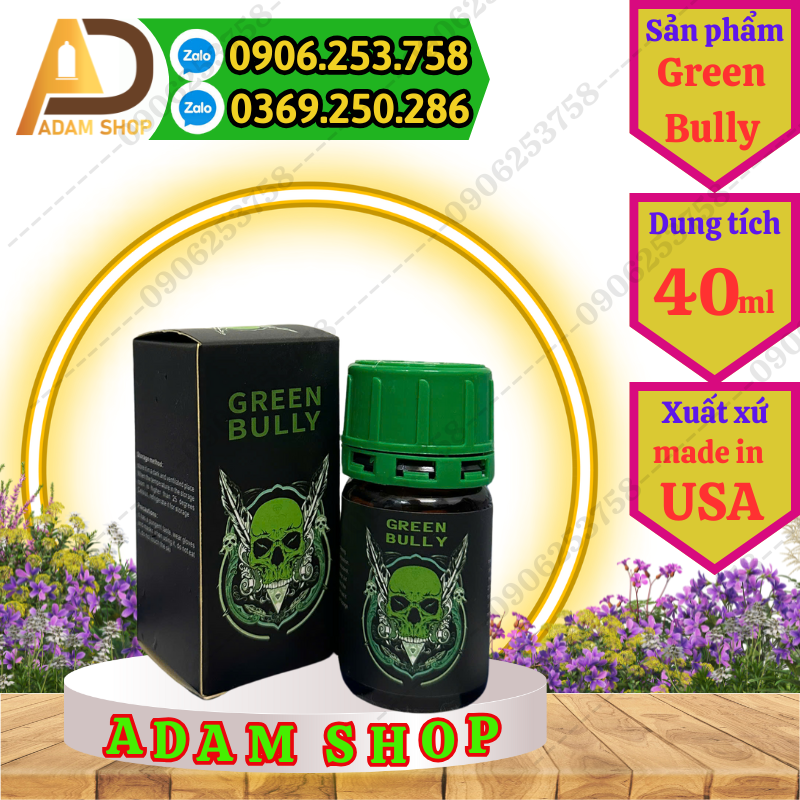 Popper Green Bully 40ml Cao Cấp thumb