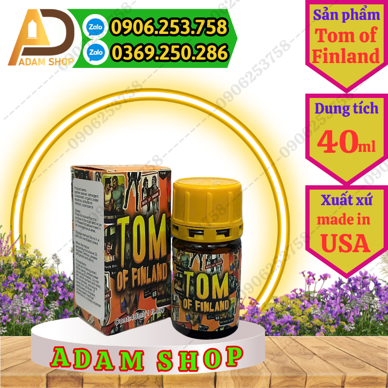 Popper Tom Of Finland 40ml Cao Cấp thumb
