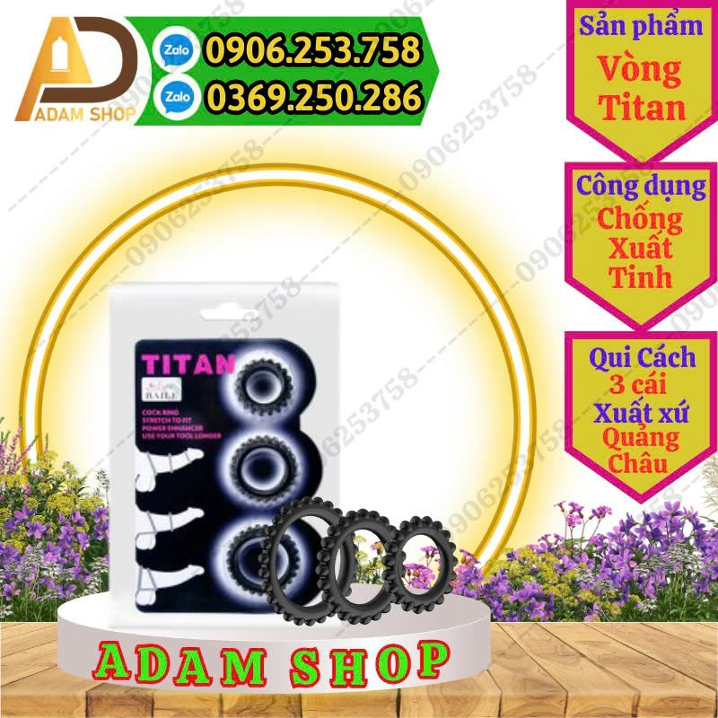 A_Vòng Đeo Chống Xuất Tinh Titan (Tím) thumb