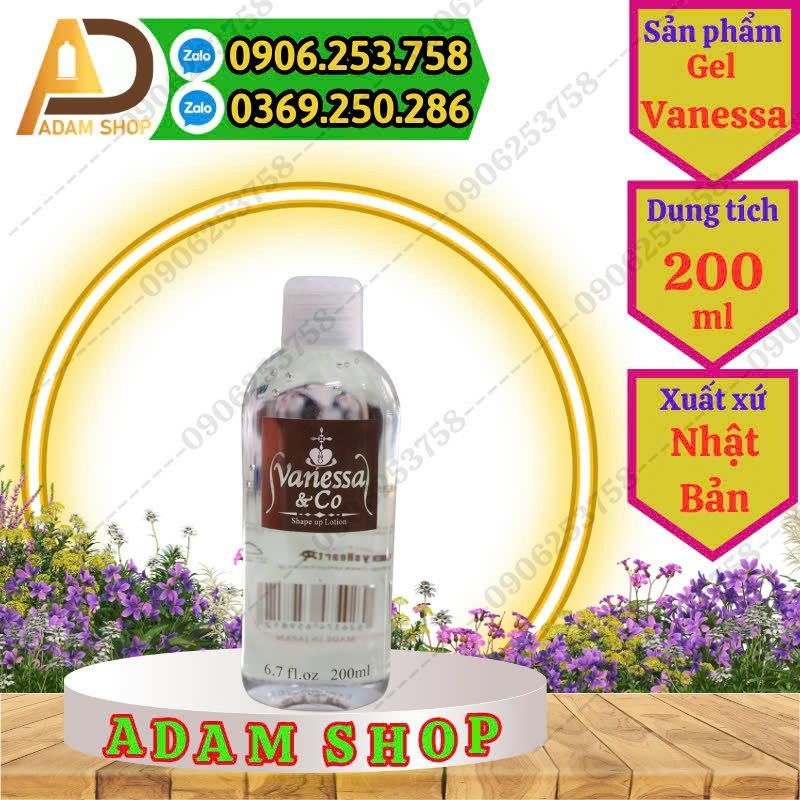 Gel Bôi Trơn Vanessa & Co 200ml thumb
