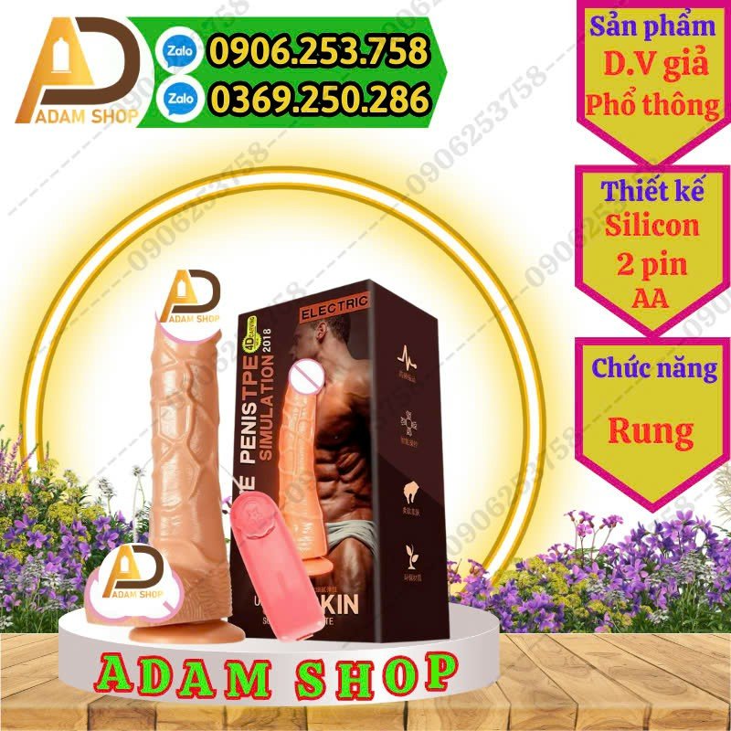 Dương Vật Giả Rung TPE thumb