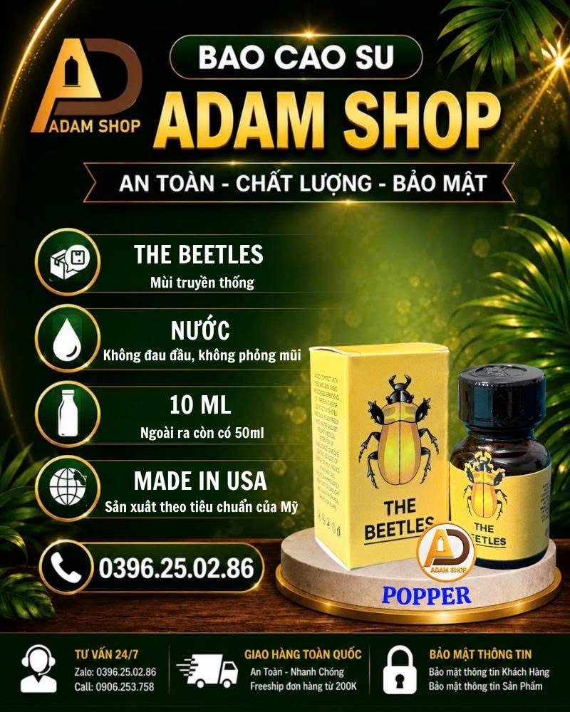 Popper Con Bọ 10ml Cao Cấp
