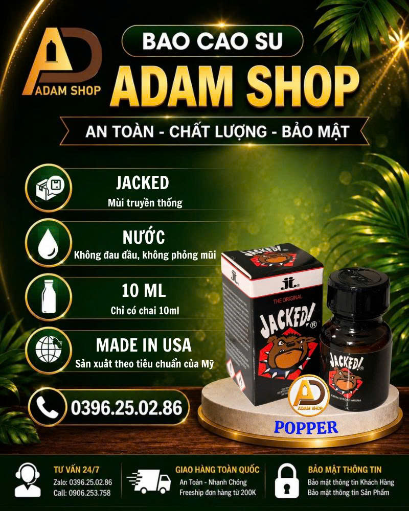 Popper Jacked 10ml Cao Cấp