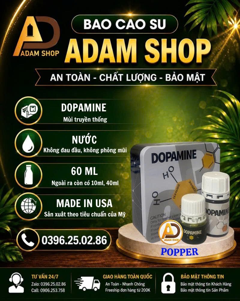 Popper Dopamine 60ml Cao Cấp