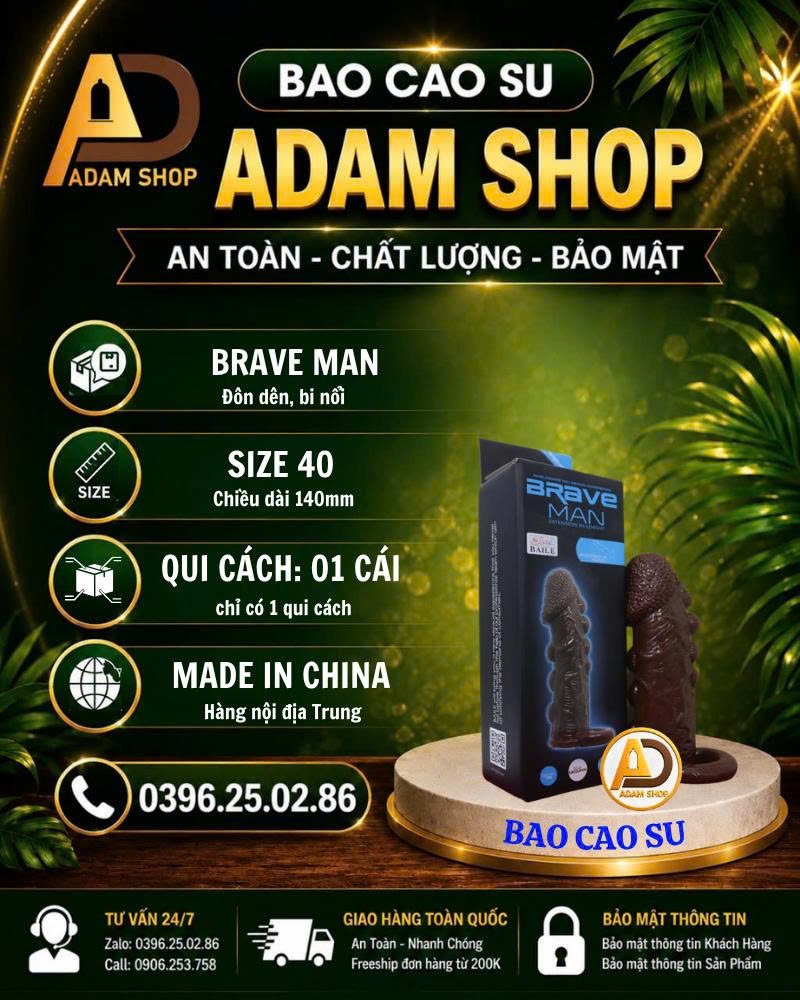 Bao Cao Su Đôn Dên Brave Man
