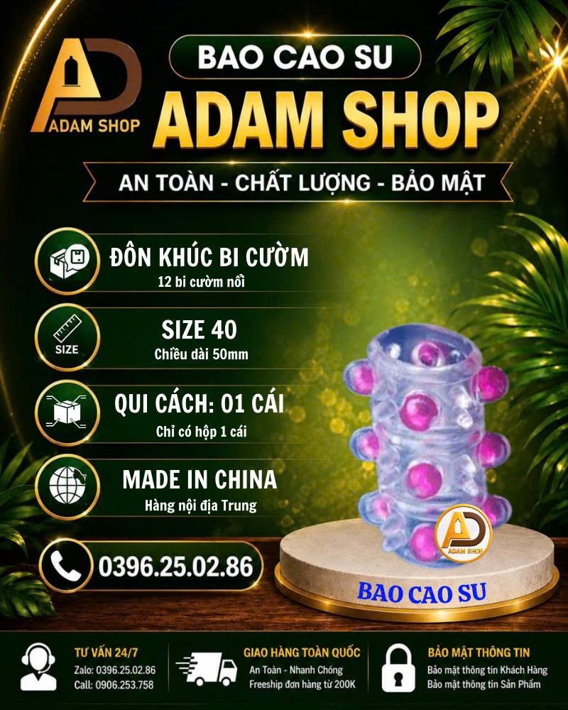 Bao Cao Su Đôn Khúc Bi Cườm