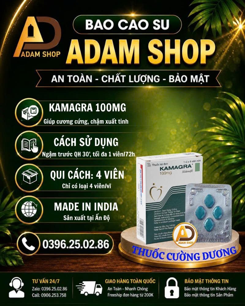 Thuốc Cường Dương Kamagra 100mg