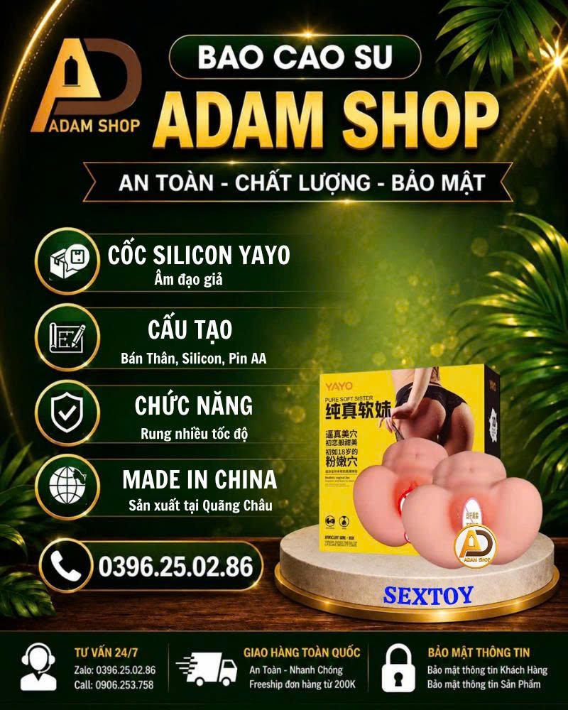 AĐG Silicone YAYO Rung Đa Chế Độ