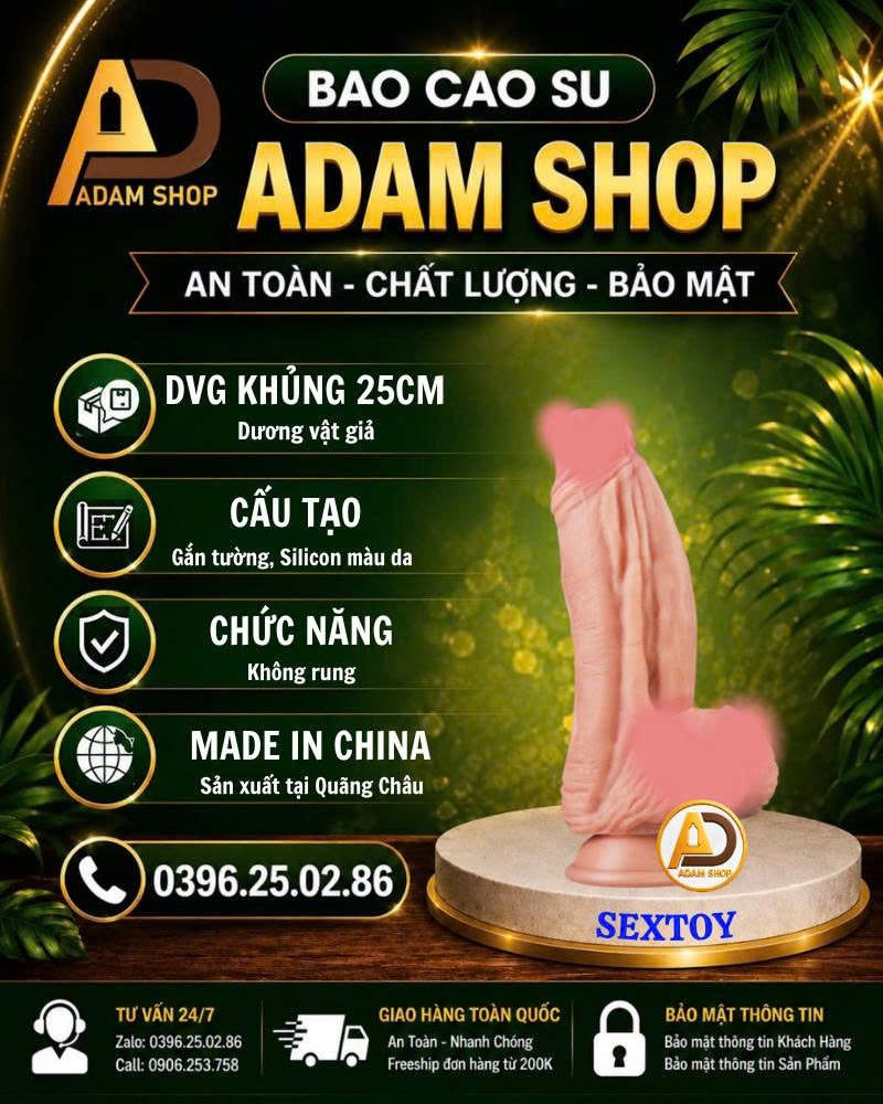 Dương Vật Giả Siêu Khủng 25cm