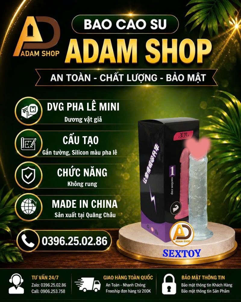 Dương Vật Giả Pha Lê mini