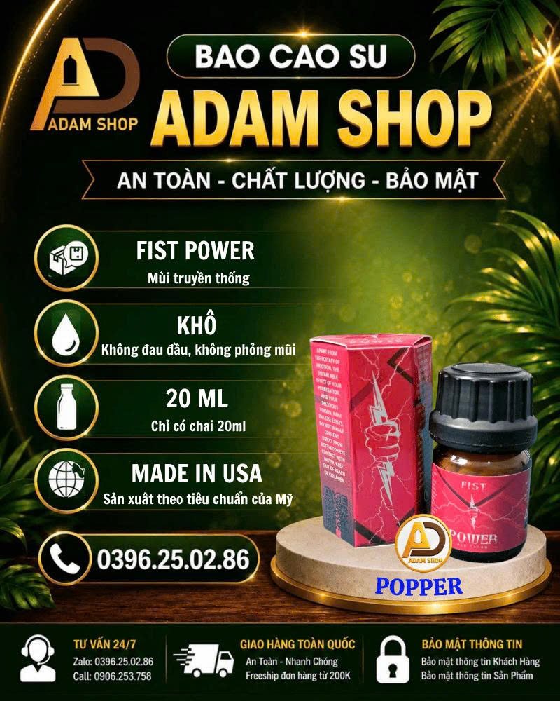 Popper Fist 20ml Cao Cấp