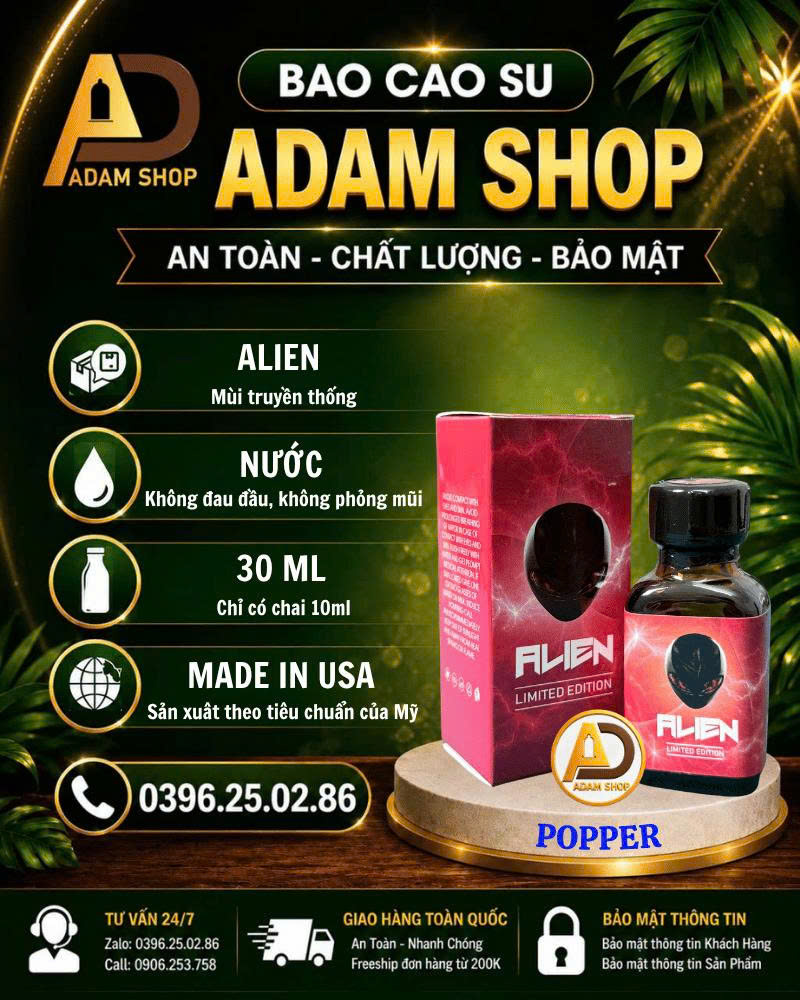 Popper Alien 30ml Cao Cấp