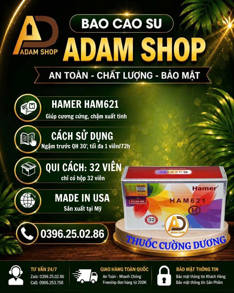 Kẹo Sâm Hamer Ham621