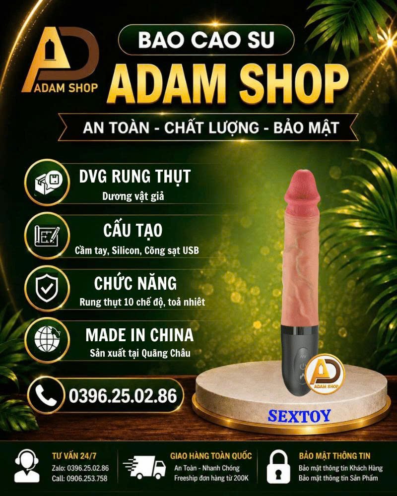Dương Vật Giả Rung Thụt cao cấp cầm tay