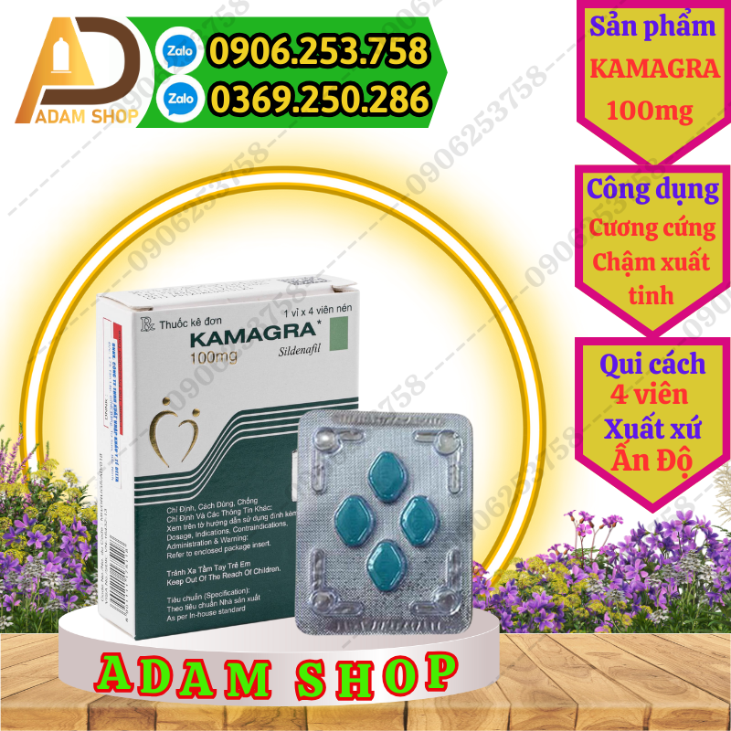 Thuốc Cường Dương Kamagra 100mg