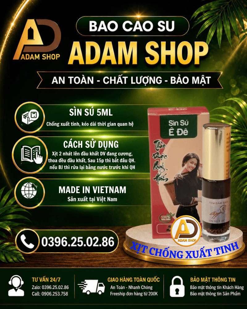 Xịt Chống Xuất Tinh Sìn Sú 5ml