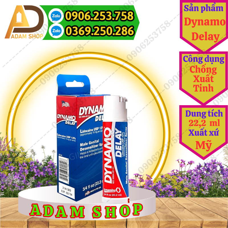 Xịt Chống Xuất Tinh Dynamo 22ml
