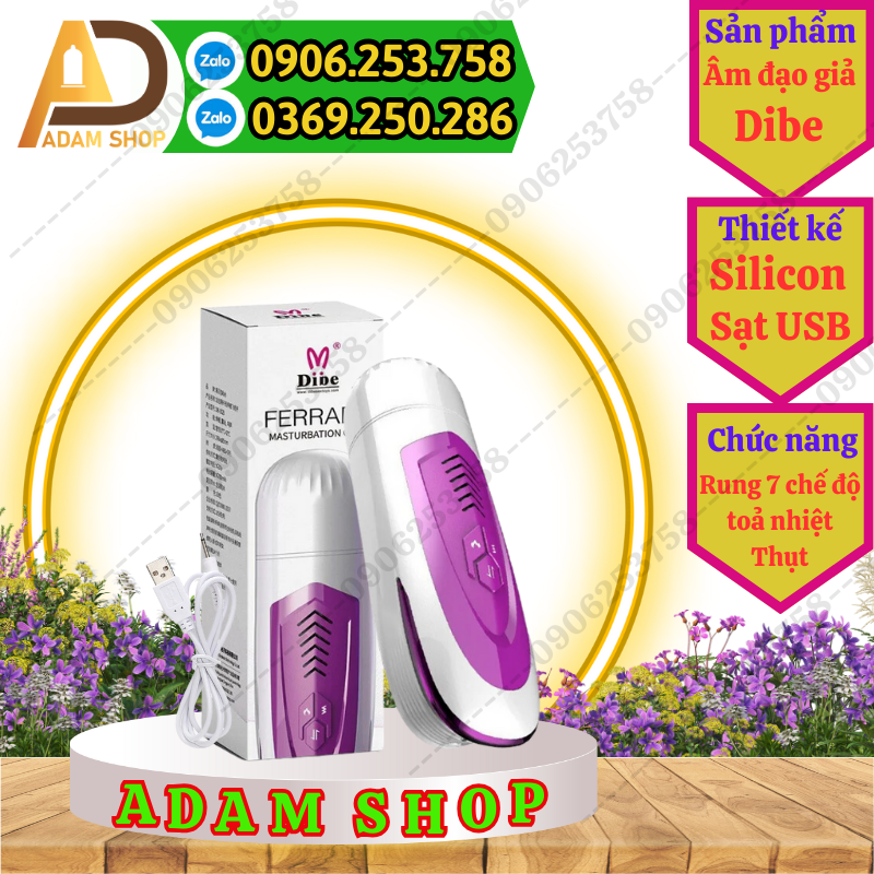 Cốc Dibe Ferrady rung thụt cao cấp