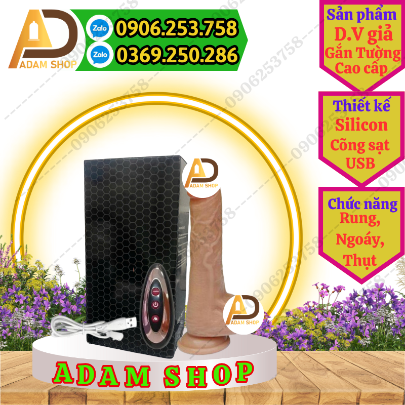 Dương Vật Giả Rung Thụt cao cấp