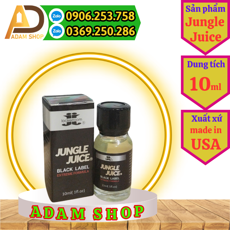 Popper Fist Đen 10ml Cao Cấp