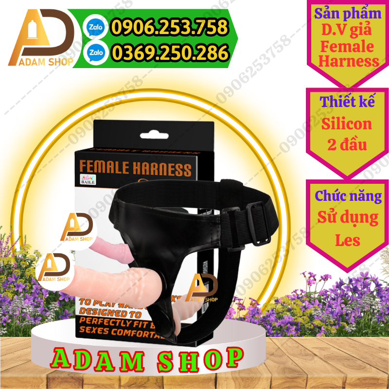 Dương Vật Female Harness 2 đầu