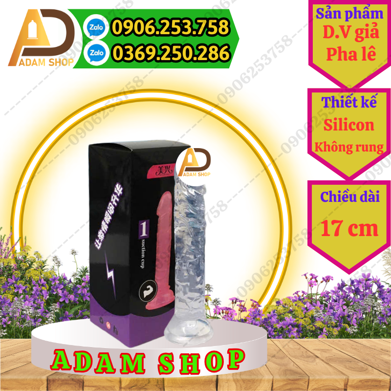Dương Vật Giả Pha Lê mini