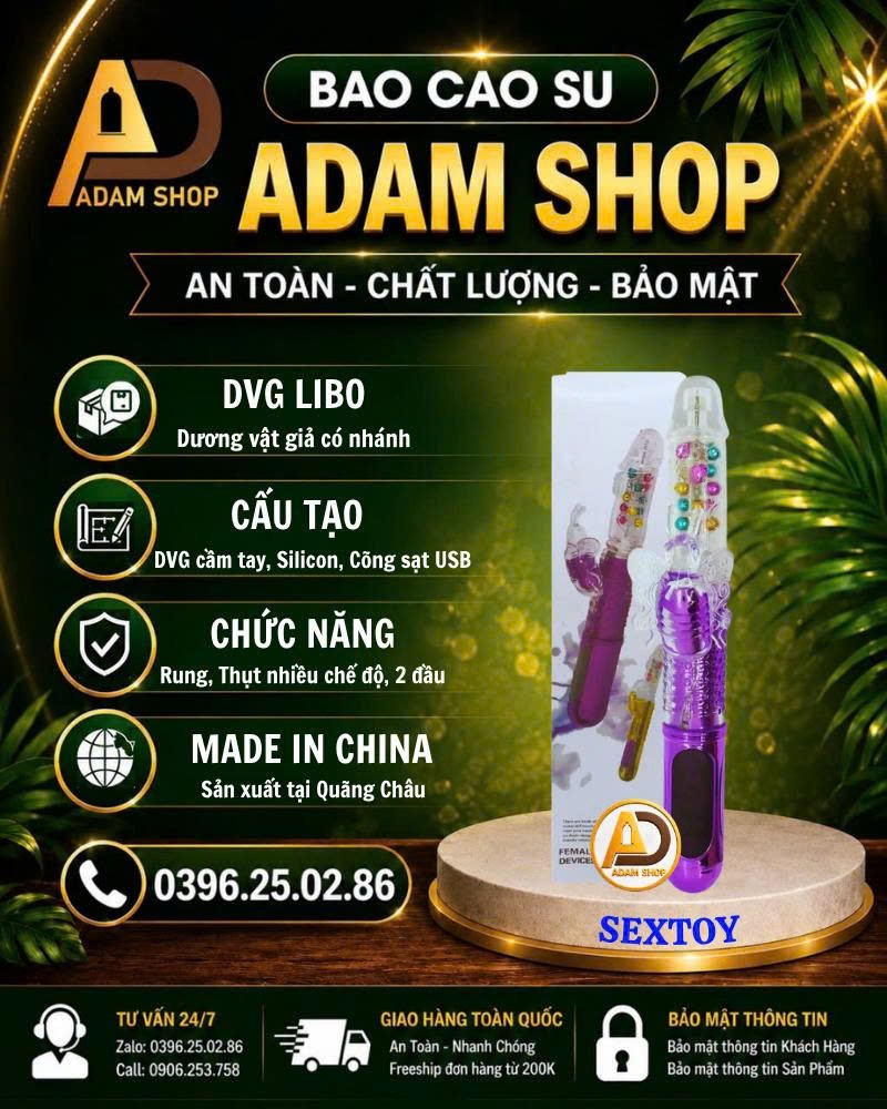 Dương Vật Nhánh Rung thụt Libo