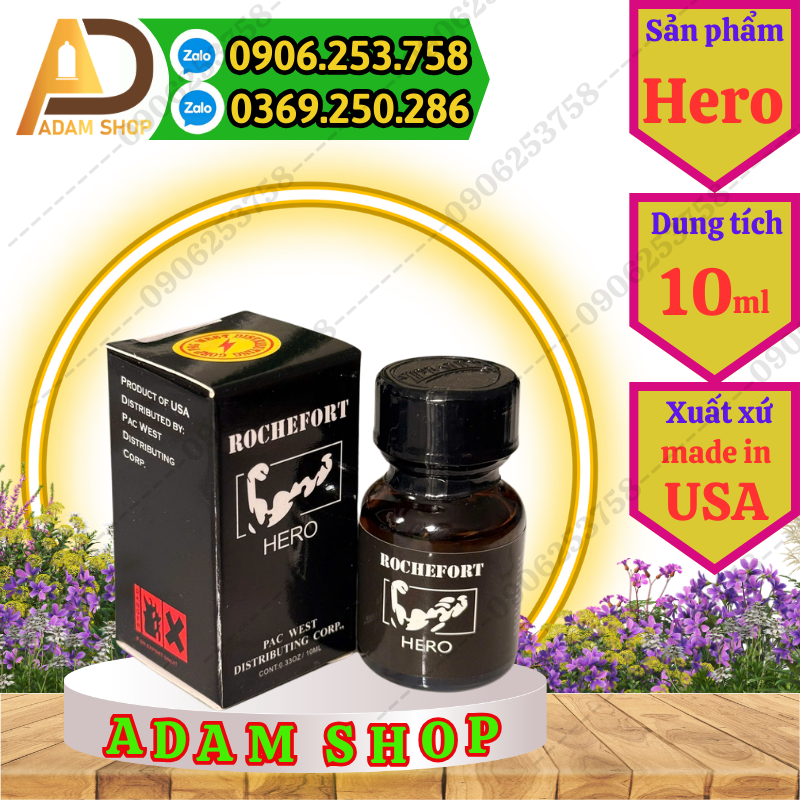 Popper Fist Đen 10ml Cao Cấp