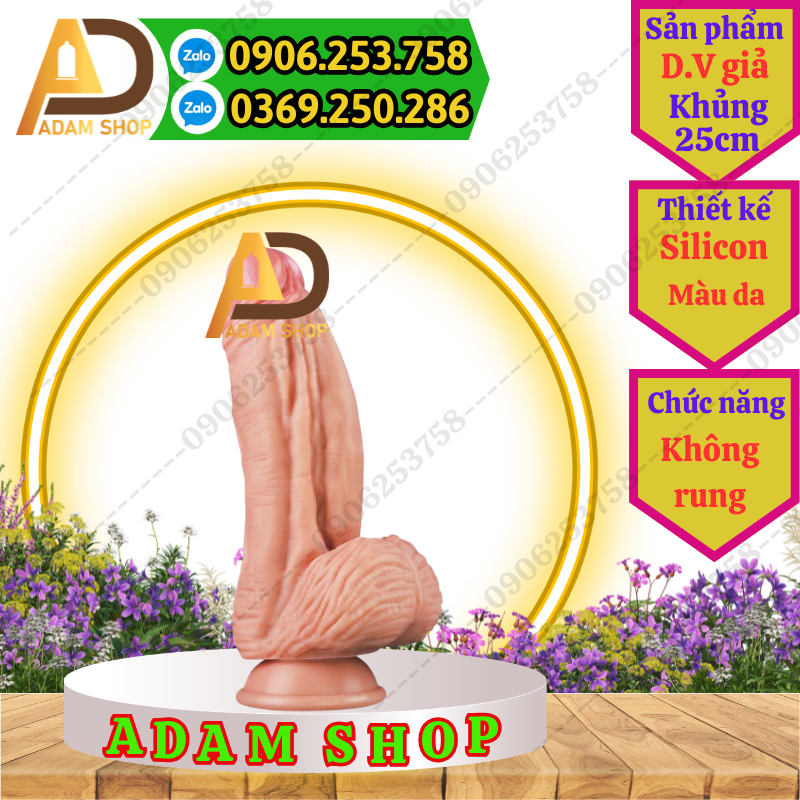Dương Vật Giả Siêu Khủng 26cm Nâu